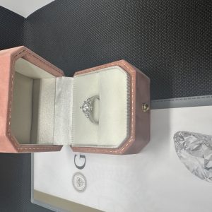 天然ダイヤモンド1.01ct Au750（さくらきずな）