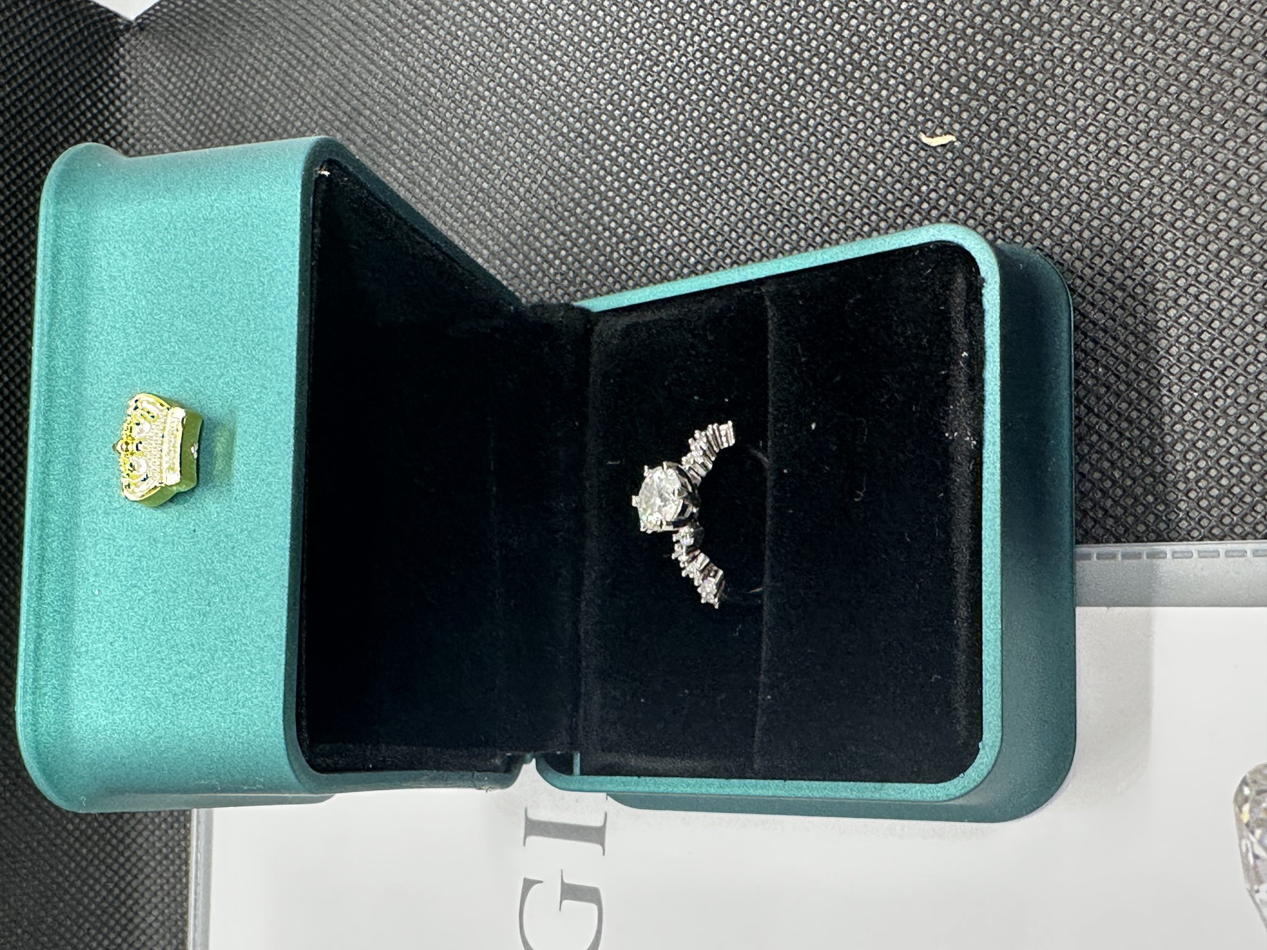 ダイヤの指輪 ダイヤ リング 人気 天然ダイヤモンド1.01ct GIA証明書 AU750指輪