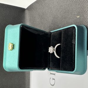 ダイヤの指輪 ダイヤモンド 天然ダイヤモンド1.01ct GIA証明書 AU750指輪