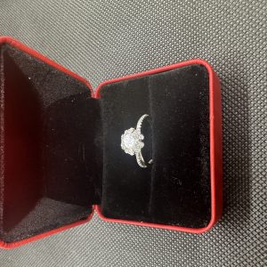 ダイヤの指輪 ダイヤモンド 天然ダイヤモンド1.01ct GIA証明書 AU750指輪