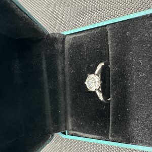 ダイヤの指輪 ダイヤ リング 人気 天然ダイヤモンド1.01ct GIA証明書 AU750指輪