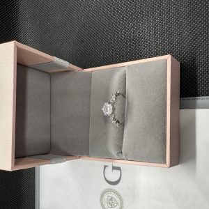 ダイヤの指輪 スイート テン 指輪 天然ダイヤモンド1.01ct GIA鑑定書 AU750指輪