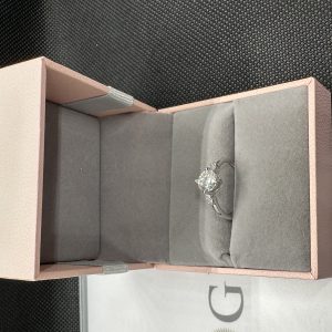 ダイヤの指輪 ダイヤモンド 鑑定書 天然ダイヤモンド1.01ct GIA鑑定書 AU750指輪