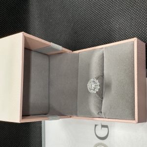 ダイヤの指輪 鑑定書 ダイヤ 天然ダイヤモンド1.01ct GIA鑑定書 AU750指輪