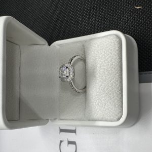 ダイヤの指輪 ダイヤモンド 指輪 天然ダイヤモンド1.01ct GIA鑑定書 AU750指輪